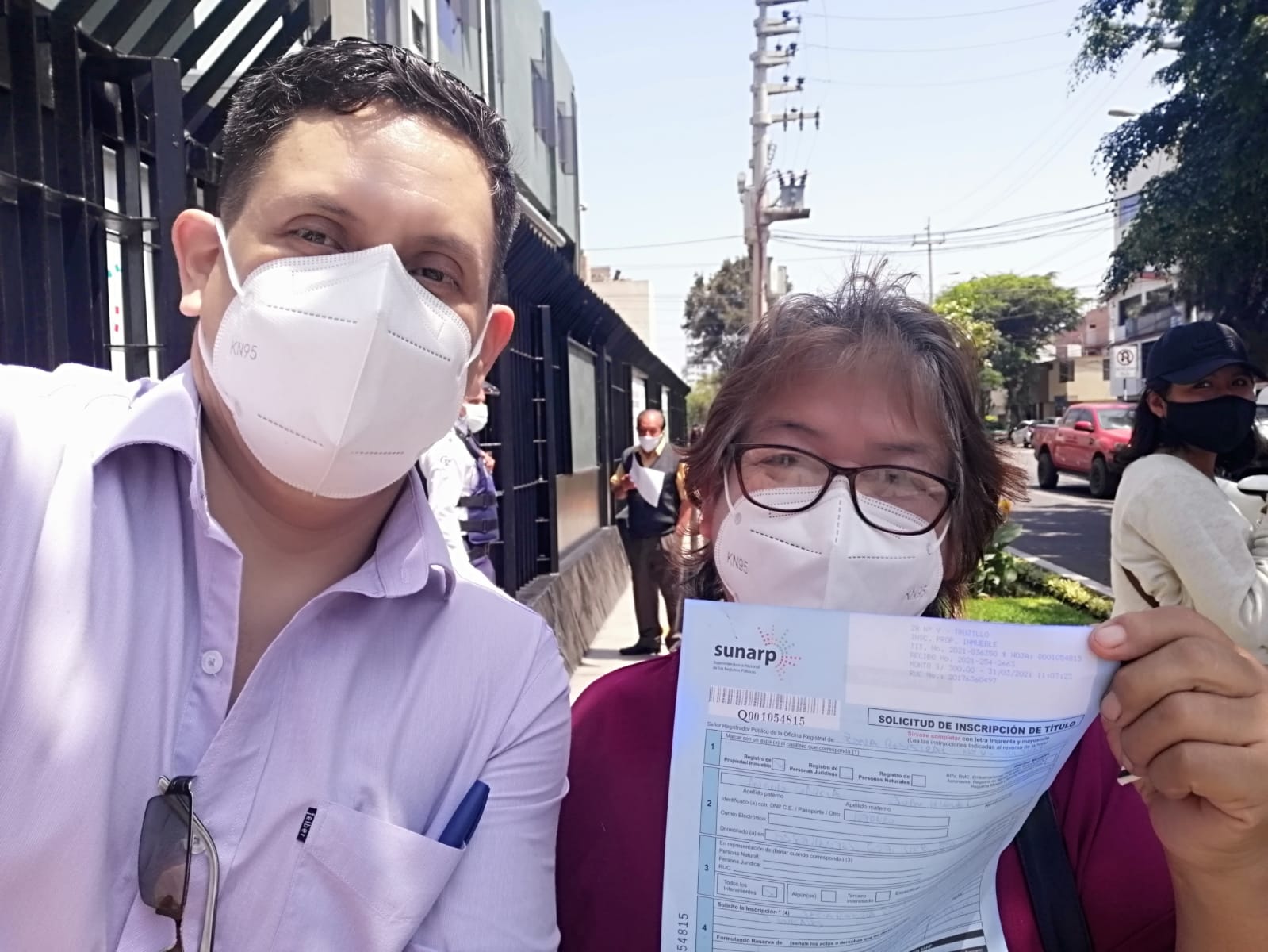 Testimonio de cliente SUNARP 1